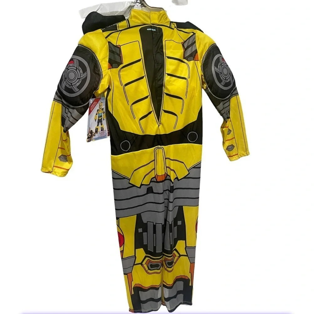 TRANSFORMERS kids “BUMBLEBEE” quilted muscle Halloween costume-various
